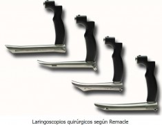 Instrumental para Fonocirugía y Laringoscopios
